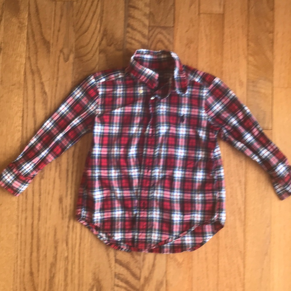 Button down polo